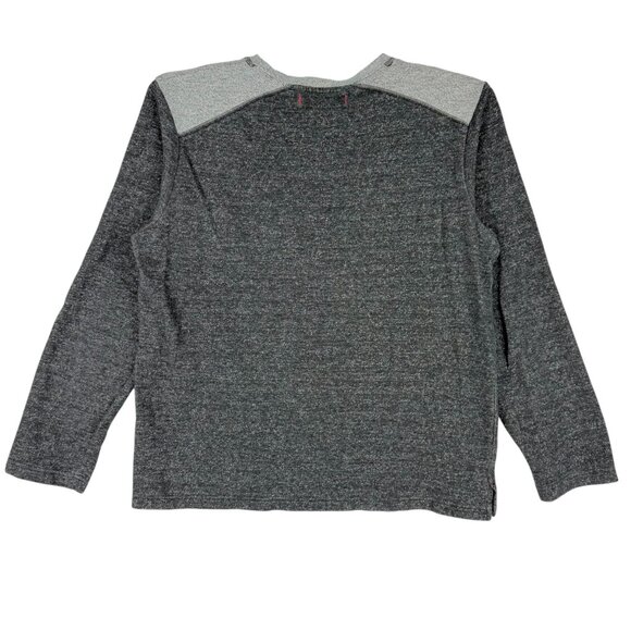 Tommy Bahama Men's Pullover Black/Grey Heather Crewneck Sweater Size Large - Picture 2 of 8